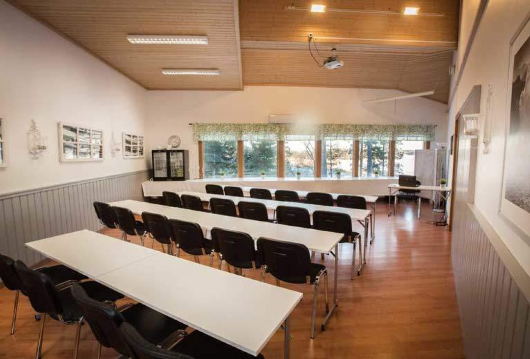 Kokoustilat saaristossa lähellä Helsinkiä