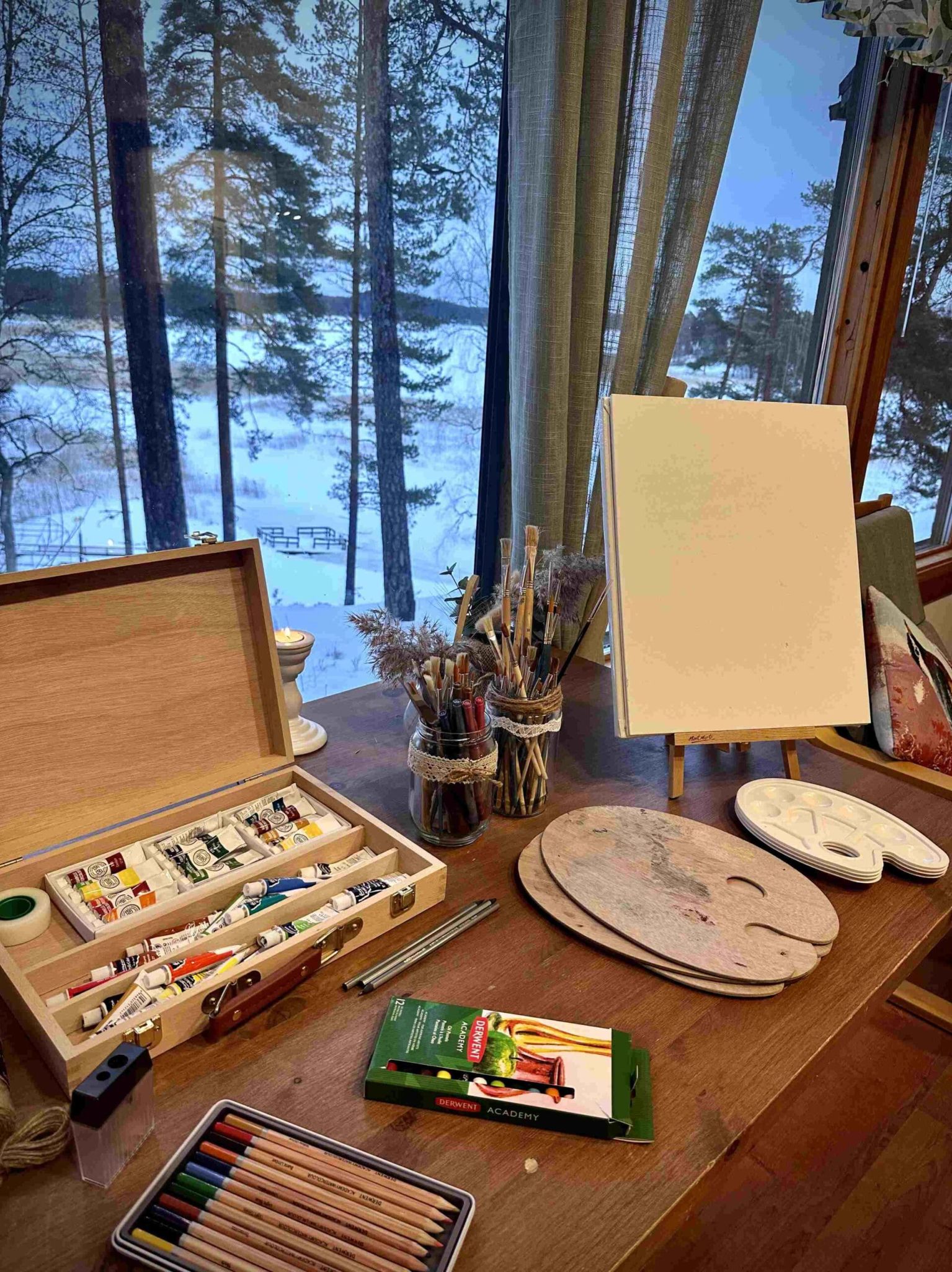 Tiimimaalausta akick-off päivään