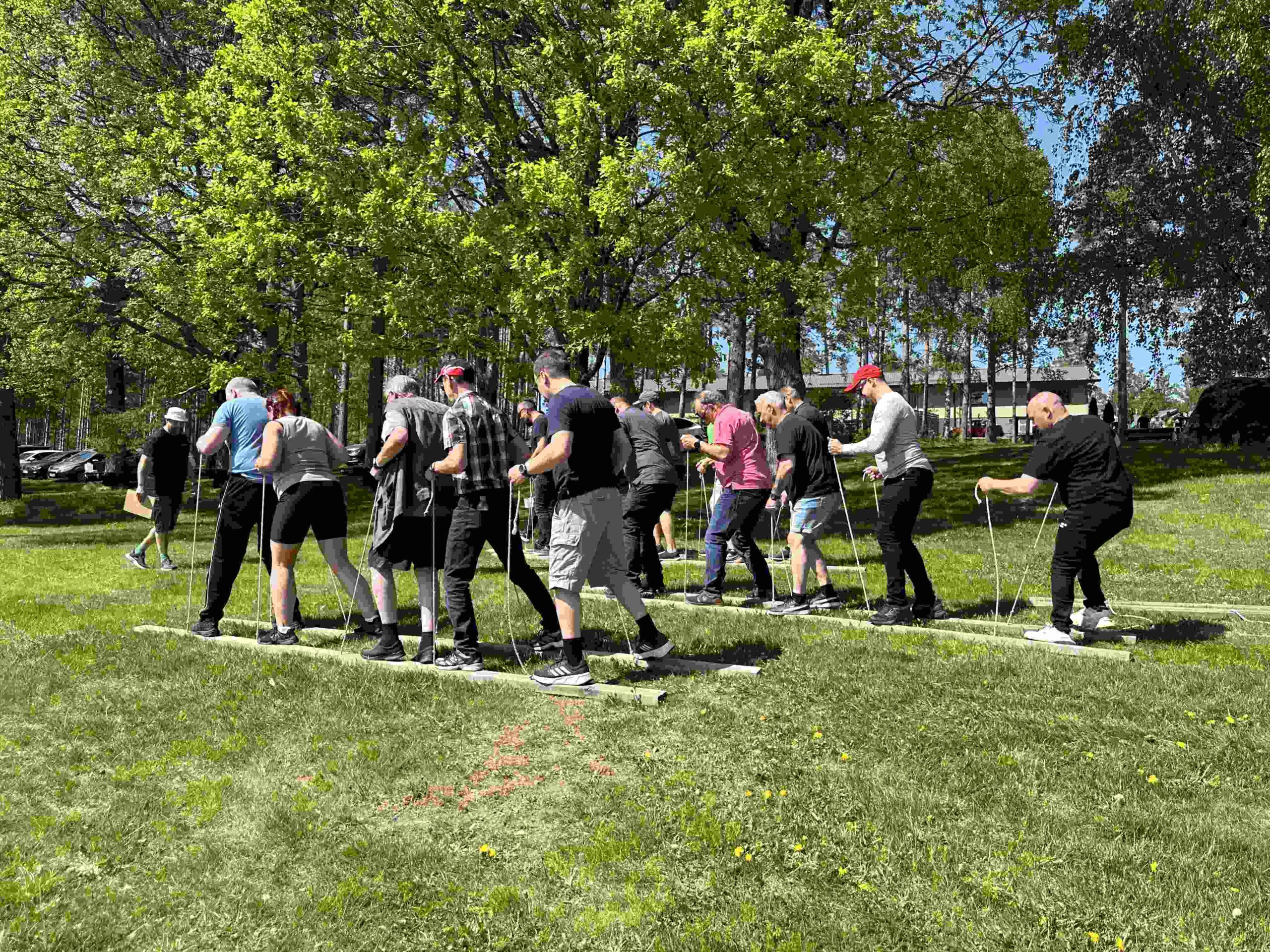 Tekemistä virkistyspäivään tiimille